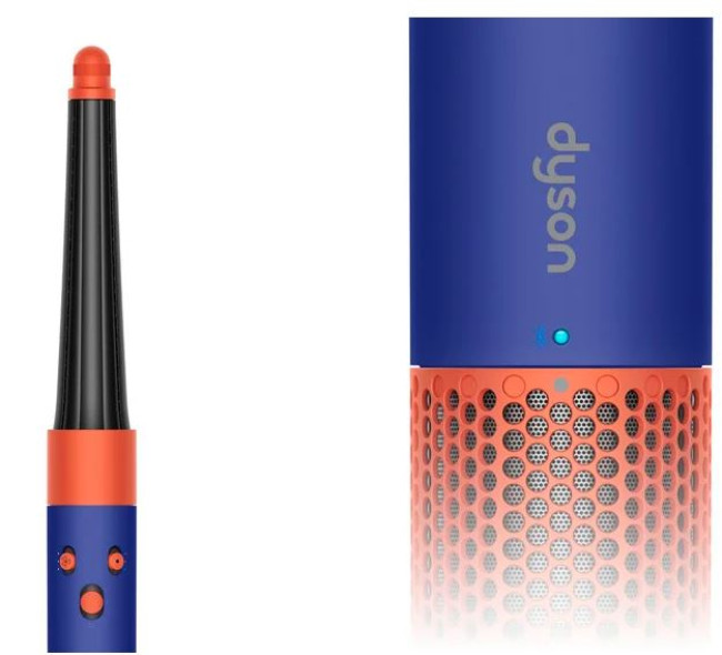 Фен-стайлер Dyson Airwrap Complete Long HS08 i.d. (с переходником на евровилку, синие румяна/топаз) - фото3