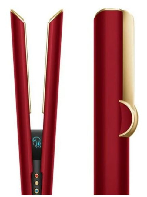 Выпрямитель Dyson Airstrait (с переходником на евровилку, красный бархат/золотой) - фото3