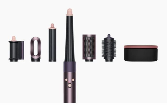 Фен-стайлер Dyson Airwrap Complete Long HS08 i.d. (с переходником на евровилку, яшмовая слива) - фото3