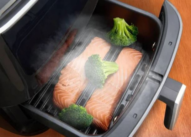 Аэрогриль (аэрофритюрница) Tefal Easy Fry & Grill EY5058 - фото4