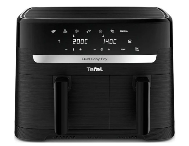 Аэрогриль (аэрофритюрница) Tefal Dual Fryer EY901810