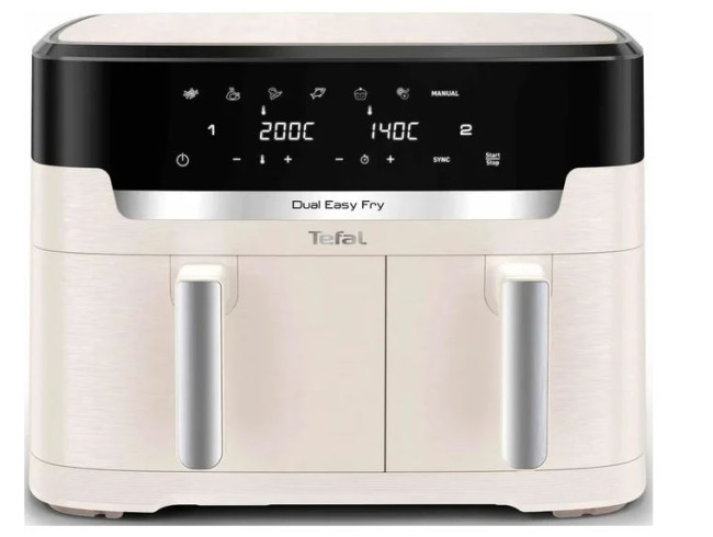 Аэрогриль (аэрофритюрница) Tefal Dual Easy Fry EY942AE0