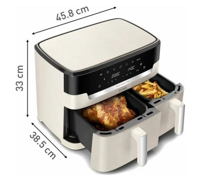 Аэрогриль (аэрофритюрница) Tefal Dual Easy Fry EY942AE0 - фото3