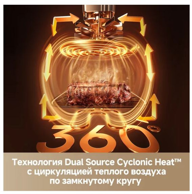 Аэрогриль (аэрофритюрница) Dreame Air Fryer AF30 (черный) - фото3