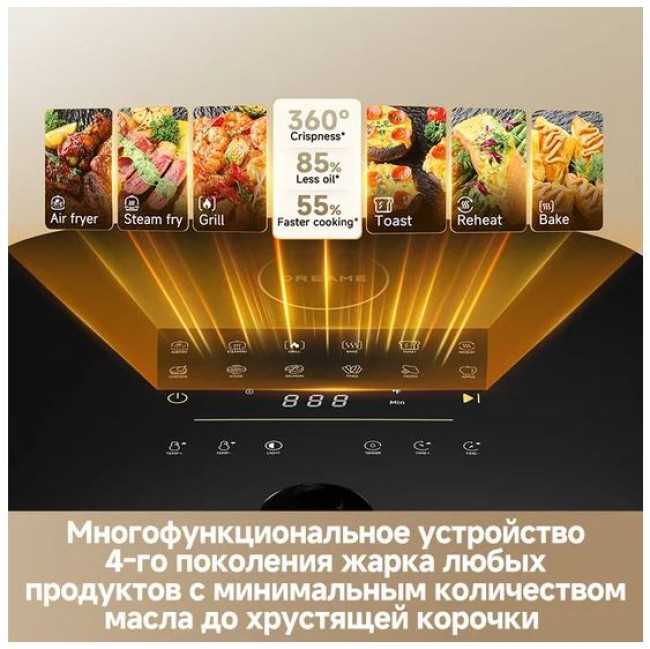 Аэрогриль (аэрофритюрница) Dreame Air Fryer AF30 (белый) - фото3