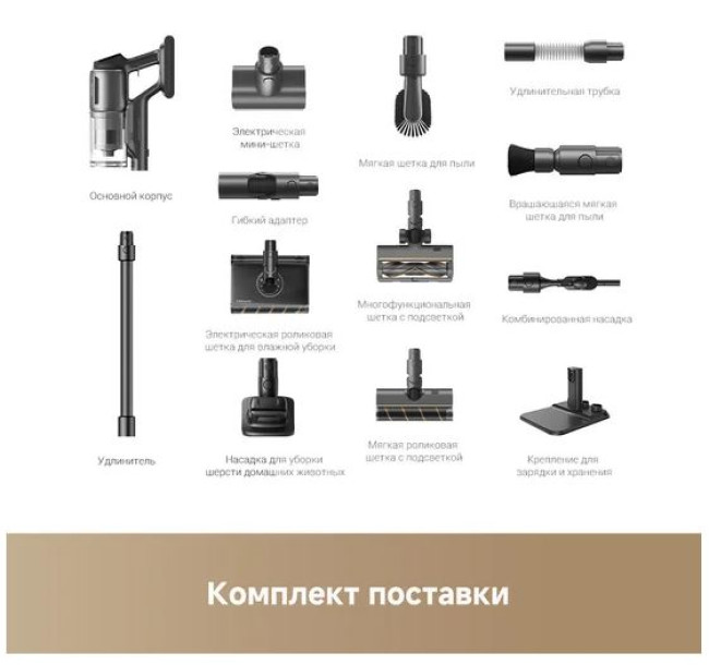 Пылесос Dreame Cordless Vacuum Cleaner Z30 Aqua Cycle (евровилка) - фото2