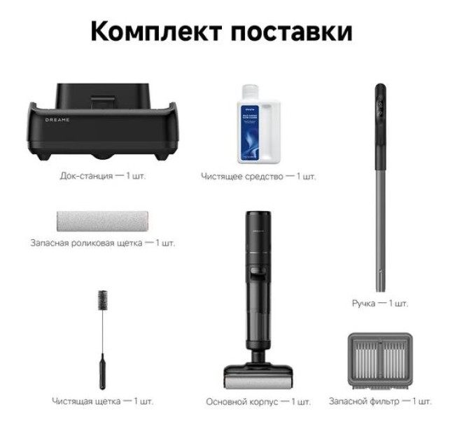 Вертикальный моющий пылесос Dreame H12 Pro FlexReach Wet and Dry Vacuum - фото5
