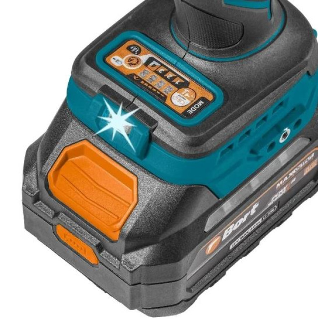 Гайковерт Bort BSR-21U 93418477 (с 2-мя АКБ, кейс) - фото3