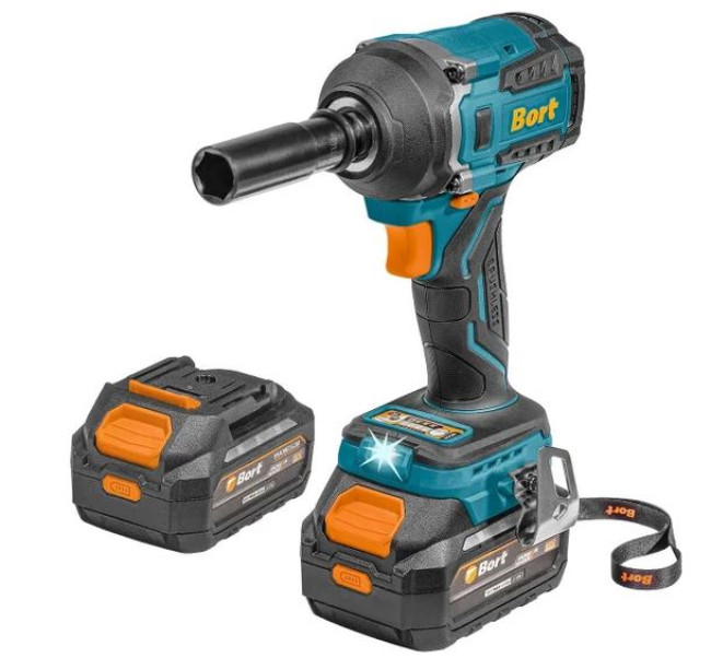 Гайковерт Bort BSR-21U 93418477 (с 2-мя АКБ, кейс)