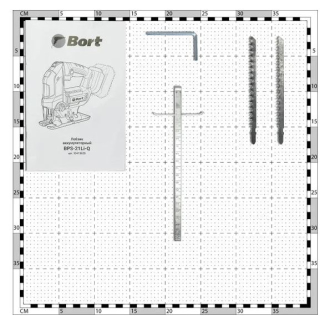 Электролобзик Bort BPS-21Li-Q (без АКБ) - фото6