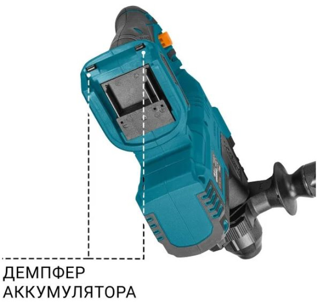 Перфоратор Bort BHD-21Li-XDK 93413472 (без АКБ) - фото6