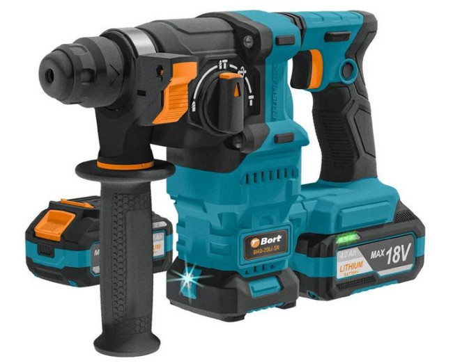 Перфоратор Bort BHD-20Li-SR 93413380 (с 2-мя АКБ, кейс)
