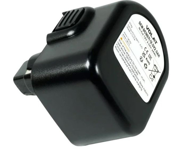 Аккумулятор VOLAT VT-DEW-DC9071-12.0V2.0AH (12В/2 Ah) - фото2