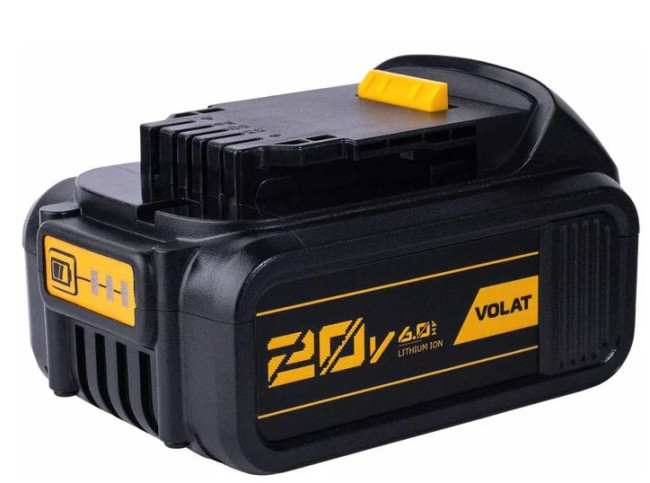 Аккумулятор VOLAT DEW-DCB200 (20В/6 Ah) - фото4