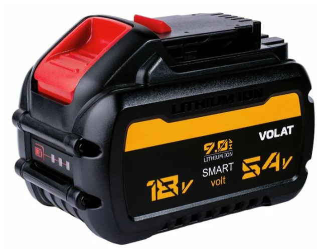 Аккумулятор VOLAT DEW-DCB606 (18В/9 Ah) - фото4