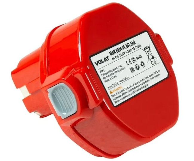 Аккумулятор VOLAT VT-MAK-PA14-1.3 (14.4В/1.3 Ah) - фото3