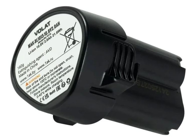 Аккумулятор VOLAT VT-MAK-BL1013-2 (10.8В/2 Ah) - фото3
