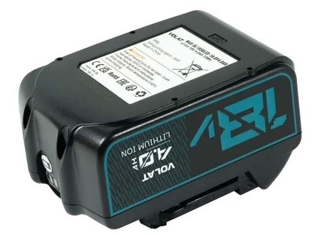 Аккумулятор VOLAT VT-MAK-BL1850LED-4 (18В/4 Ah) - фото4