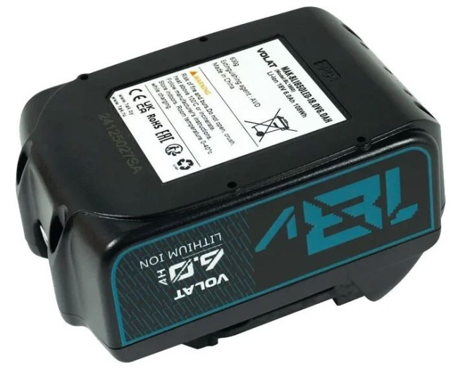 Аккумулятор VOLAT VT-MAK-BL1850LED-6 (18В/6 Ah) - фото3