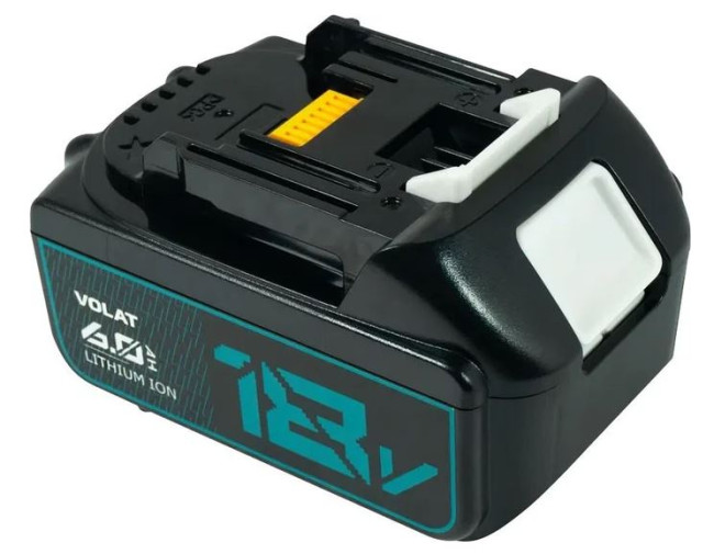 Аккумулятор VOLAT VT-MAK-BL1850LED-6 (18В/6 Ah)