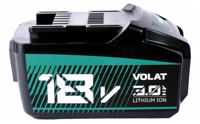 Аккумулятор VOLAT MET-18.0V3.0 (18В/3 Ah)