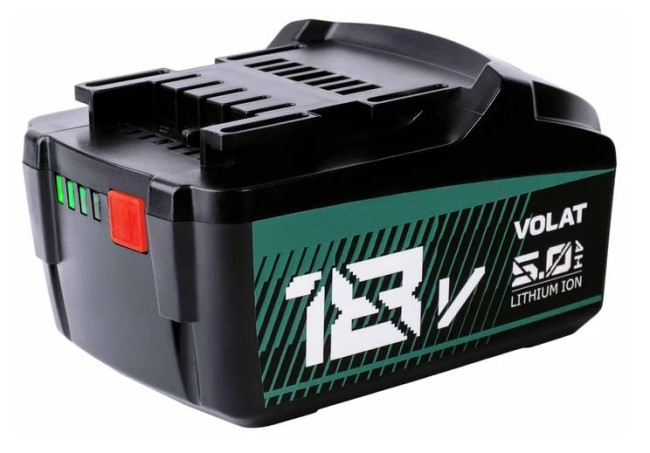 Аккумулятор VOLAT MET-18.0V5.0 (18В/5 Ah) - фото4