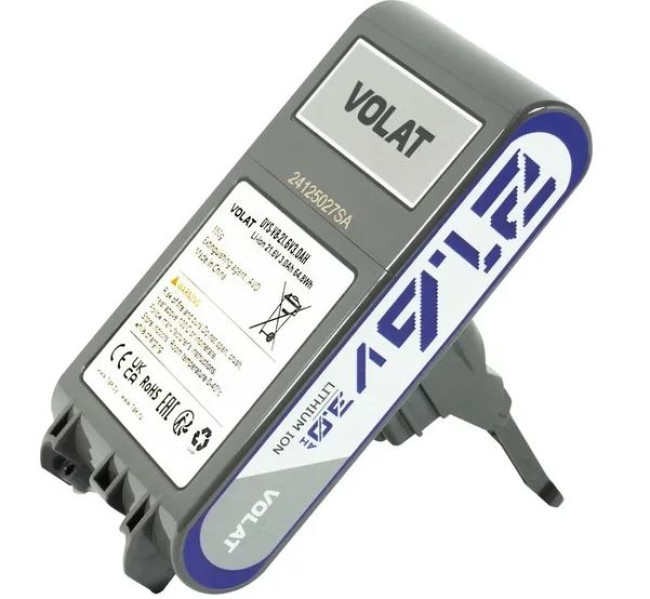 Аккумулятор VOLAT для пылесоса Dyson DYS-V8 (21.6В/3 Ah) - фото2