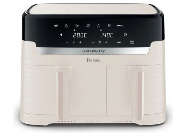 Аэрогриль (аэрофритюрница) Tefal Dual Easy Fry & Grill EY901AE0