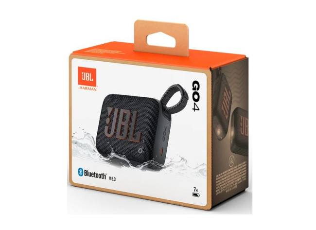 Беспроводная колонка JBL Go 4 (черный) - фото8