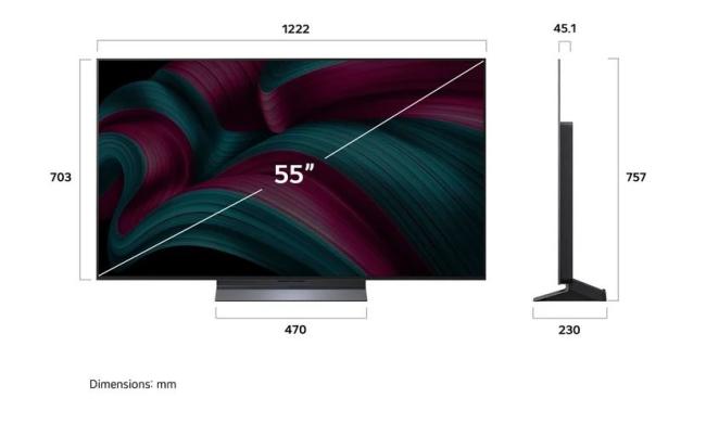 OLED телевизор LG OLED evo AI C5 OLED55C54LA - фото4