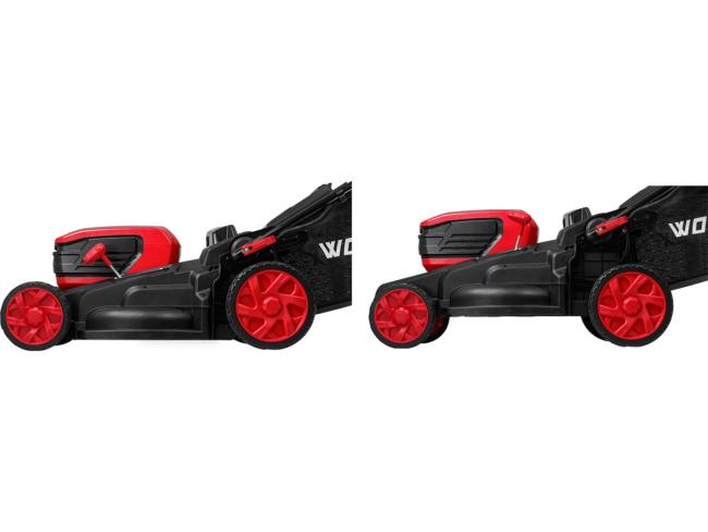 Газонокосилка аккумуляторная Wortex CLM 4536-4 XLT Set 2334160 (с 2-мя АКБ) - фото5