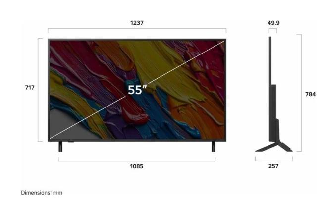 Телевизор LG QNED AI QNED82 55QNED82A6B - фото4
