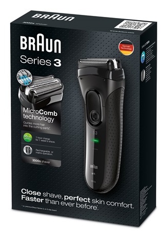 Электробритва Braun Series 3 3000s (уценка по упаковке) - фото3