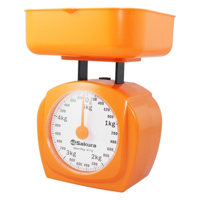 Весы кухонные Sakura SA-6017A (оранжевый) механические