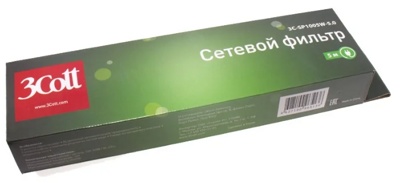 Сетевой фильтр 3Cott 3C-SP1005W-5.0 - фото6