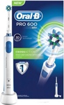 Электрическая зубная щетка Braun Oral-B PRO 600 Cross Action (D16.513) - фото