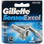 Сменные кассеты для бритья Gillette Sensor Excel 5 шт. - фото