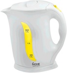 Чайник электрический Home Element HE-KT-103 белый с желтым - фото
