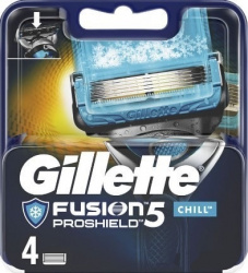 Сменные кассеты для бритья Gillette Fusion5 Proshield Chill (4 шт) - фото2