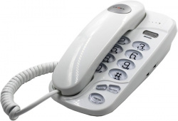 Проводной телефон TeXet TX-238 (белый) - фото
