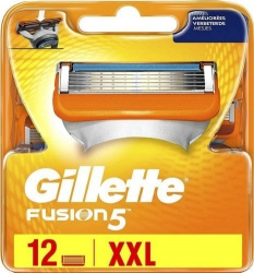 Сменные кассеты для бритья Gillette Fusion5 (12 шт) - фото2