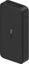 Внешний аккумулятор Xiaomi Redmi Power Bank 20000mAh (черный, международная версия) (VXN4304GL) - фото2