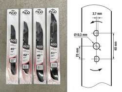 Нож для газонокосилки 40 см ECO (в блистере, для LG-433, LG-435) (LG-X2008) - фото