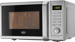 Микроволновая печь Holt HT-MO-002 (серебристый) - фото