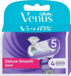 Сменные кассеты для бритья Gillette Venus Deluxe Smooth Swirl (4 шт) 7702018584383 - фото