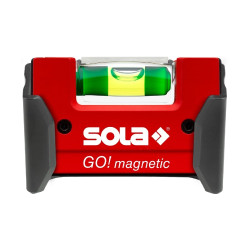 Уровень магнитный GO! magnetic CLIP (SOLA 01621201) - фото2