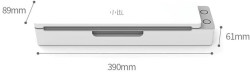Вакуумный упаковщик Xiaoda XD-ZKFKJ01 (китайская версия, белый) - фото2