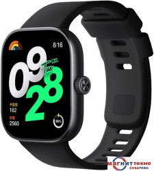 Умные часы Xiaomi Redmi Watch 4 (черный, международная версия) - фото