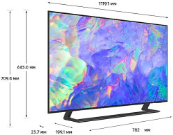 Телевизор Samsung Crystal UHD 4K CU8500 UE50CU8500UXRU - фото2