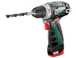 Дрель-шуруповерт Metabo PowerMaxx BS 600079550 (с 2-мя АКБ и сумкой) - фото2